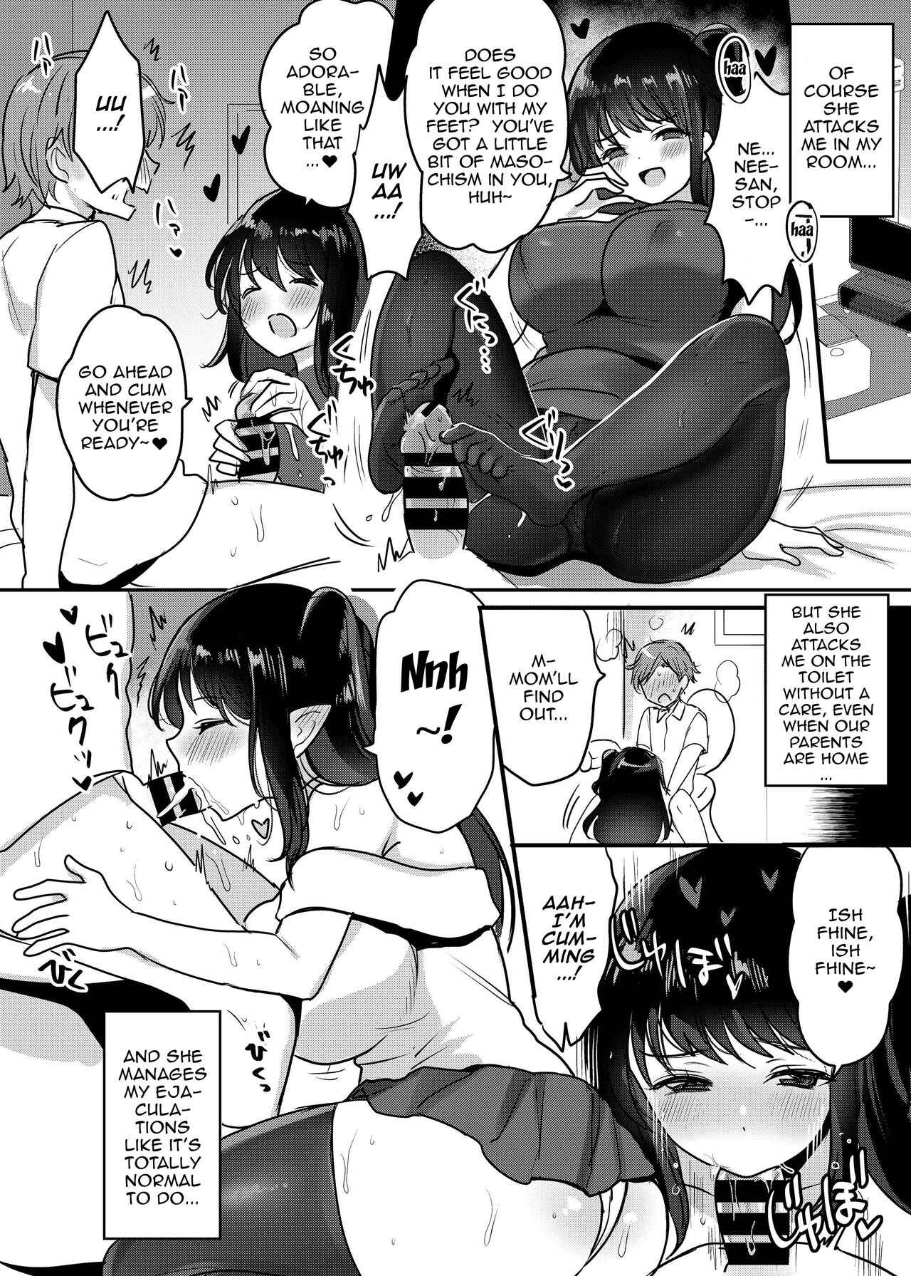 OneSuccu ~Onee-chan wa Dosukebe Succubus~ | OneSuccu ~Onee-chan Is a Lewd Succubus~ page 11 full