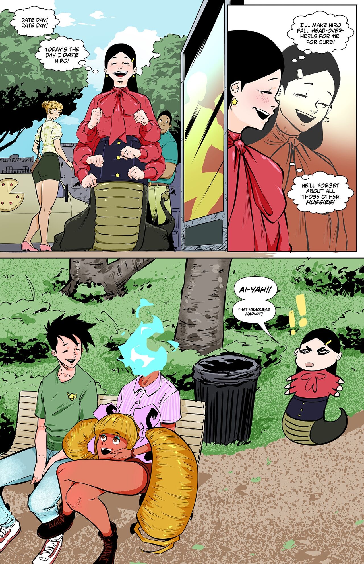 Monster Girl Academy Issue 9 page 2 full