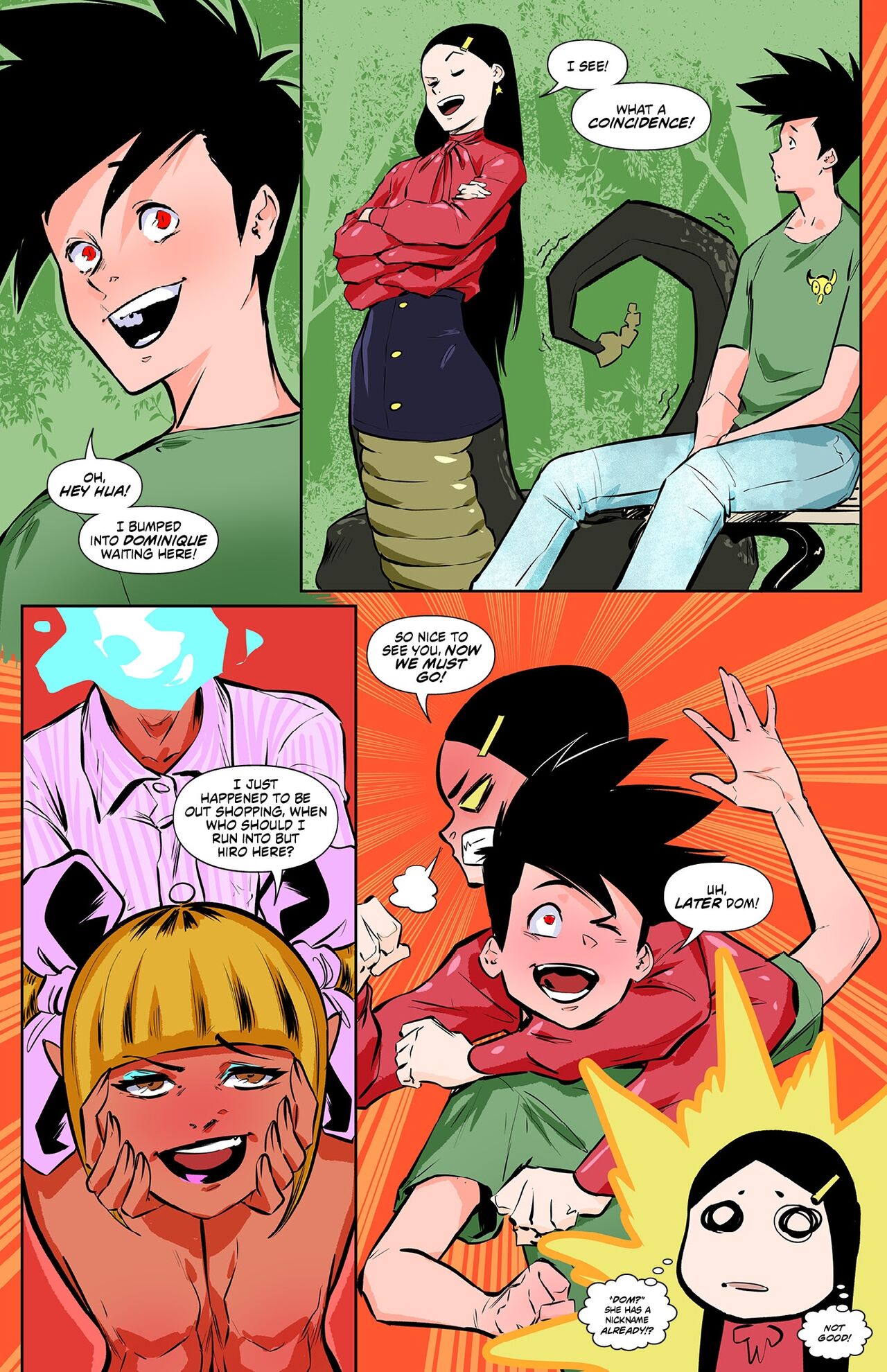 Monster Girl Academy Issue 9 page 3 full