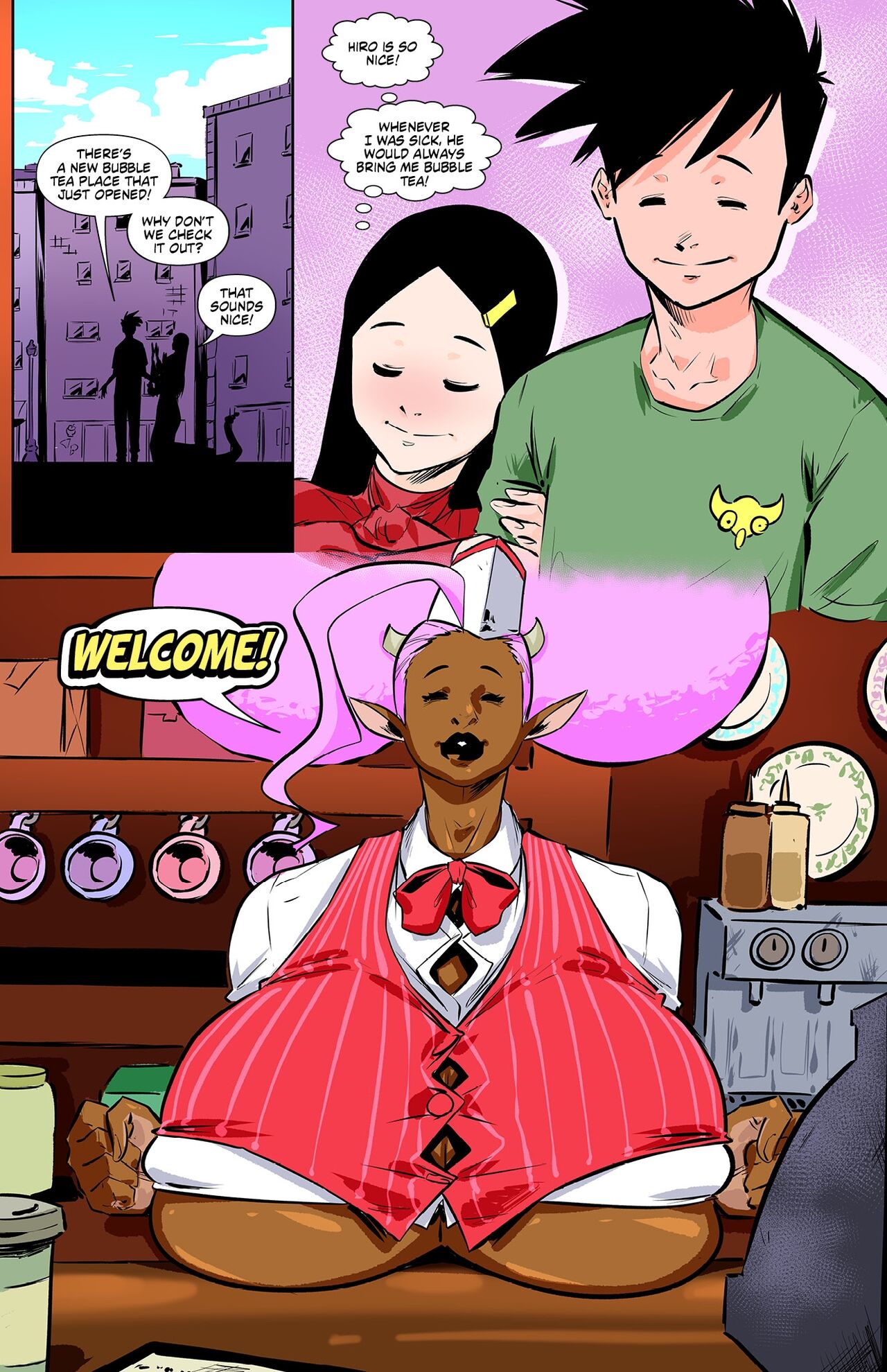 Monster Girl Academy Issue 9 page 4 full