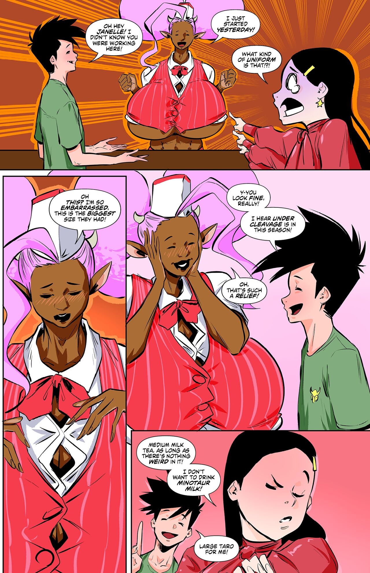 Monster Girl Academy Issue 9 page 5 full