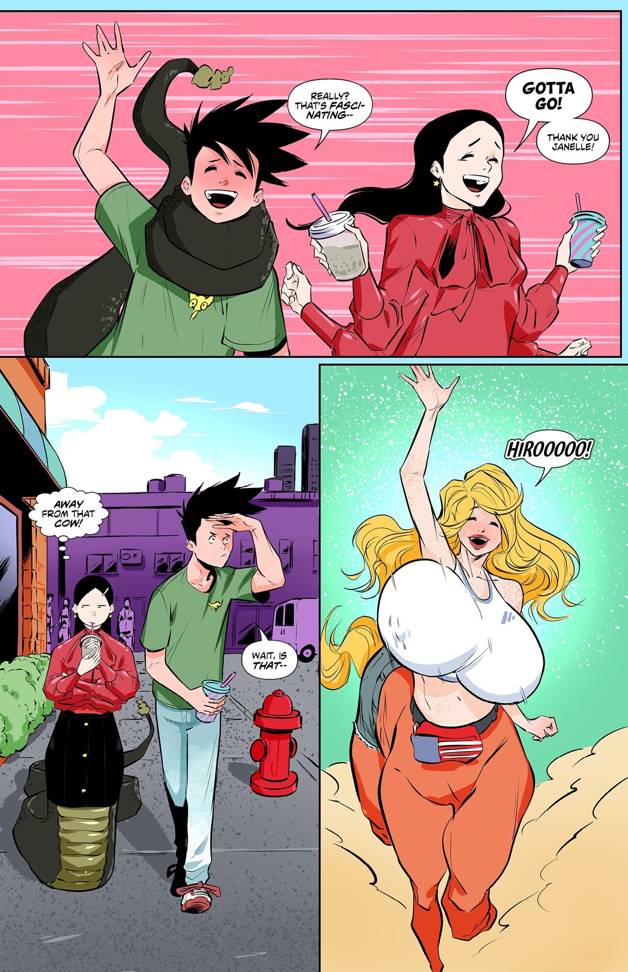 Monster Girl Academy Issue 9 page 7 full