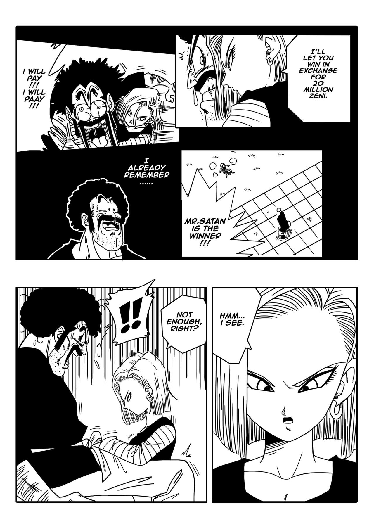 Mr. Satan vs Android N18 page 4 full