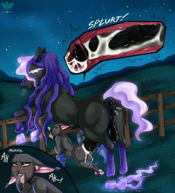 [Prince-Vulpine] Phantom Horse of the Night (Pokemon) cover