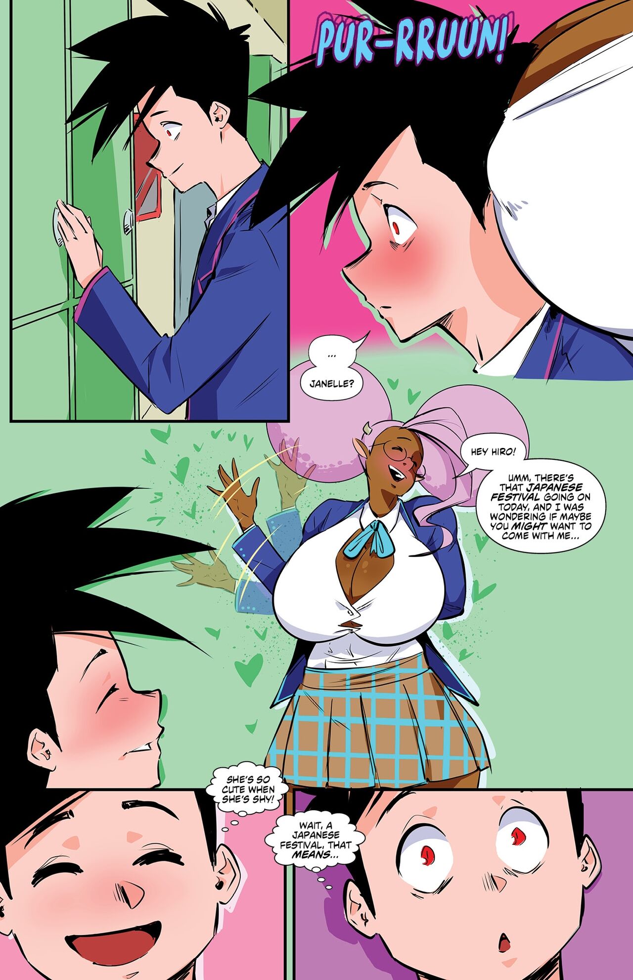Monster Girl Academy Issue 12 page 2 full