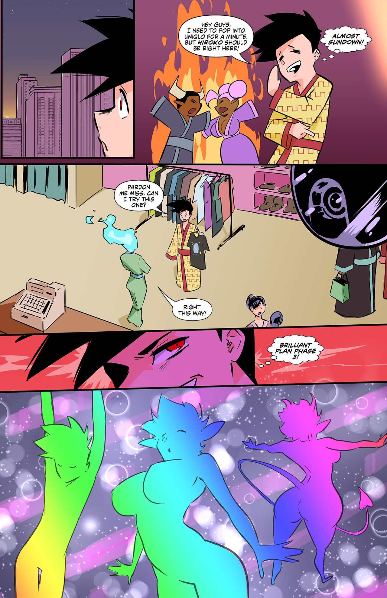 Monster Girl Academy Issue 12 page 7 full