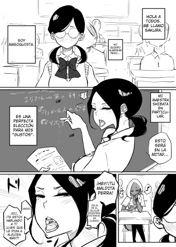 [Pandacorya] Sakura-san wa Batou saretai [Spanish] [Un vato que traduce hentais en su tiempo libre] cover