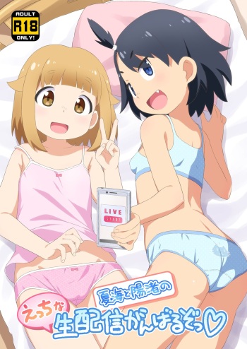 [Yumesaki Annai Kairanban (Hiro Hiroki)] Natsumi to Hina no Ecchi na Namahaishin Ganbaru zo (Houkago Teibou Nisshi) [Digital] cover