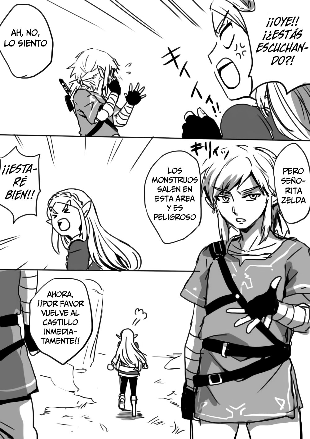 Link to Zelda no Shoshinsha ni Yasashii Sex Nyuumon | Introduccion Al Sexo Para Principiantes de Link y Zelda page 3 full