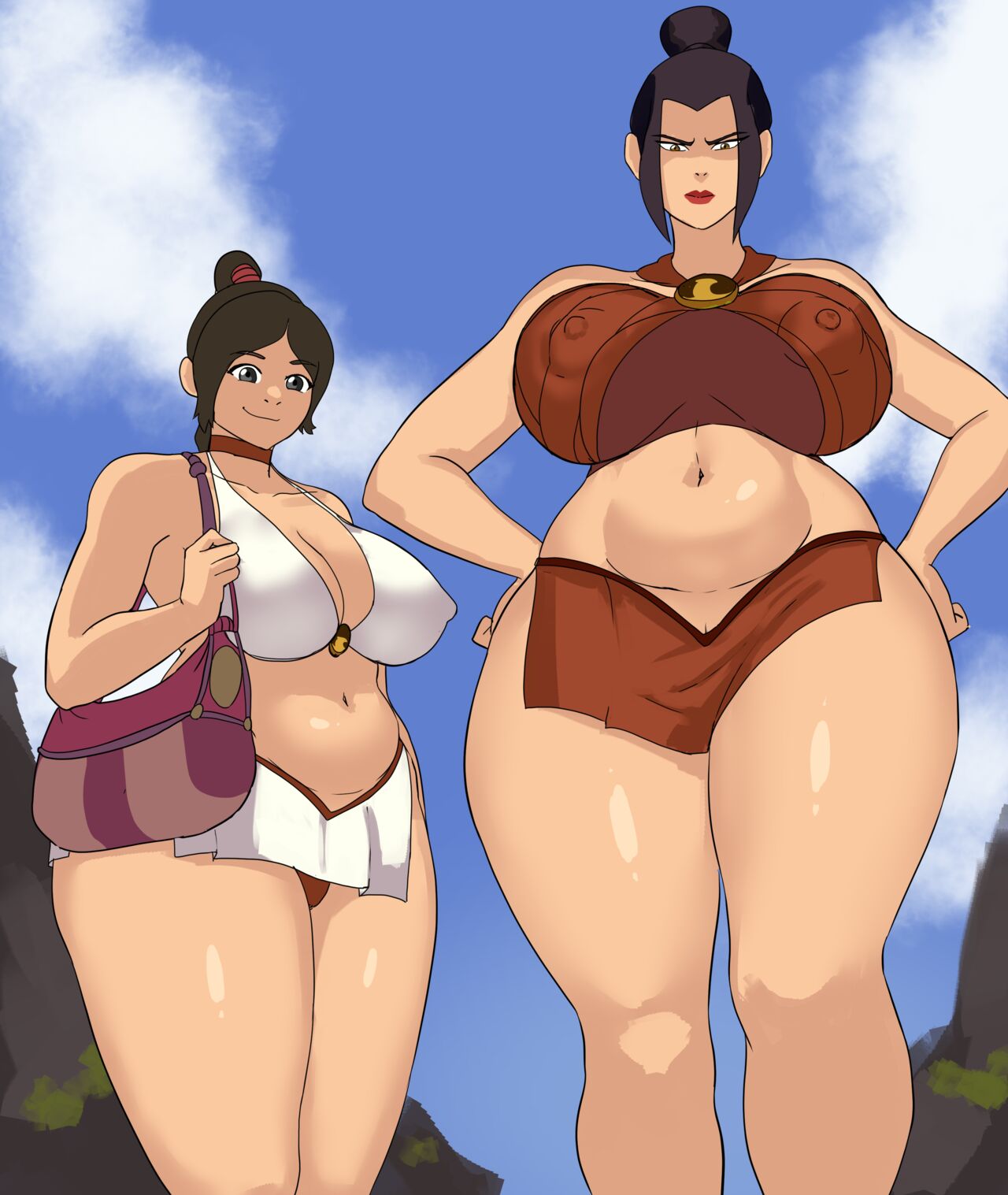Azula & Ty Lee page 1 full