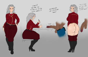 [myblacksky] Mrs. Port (RWBY) cover