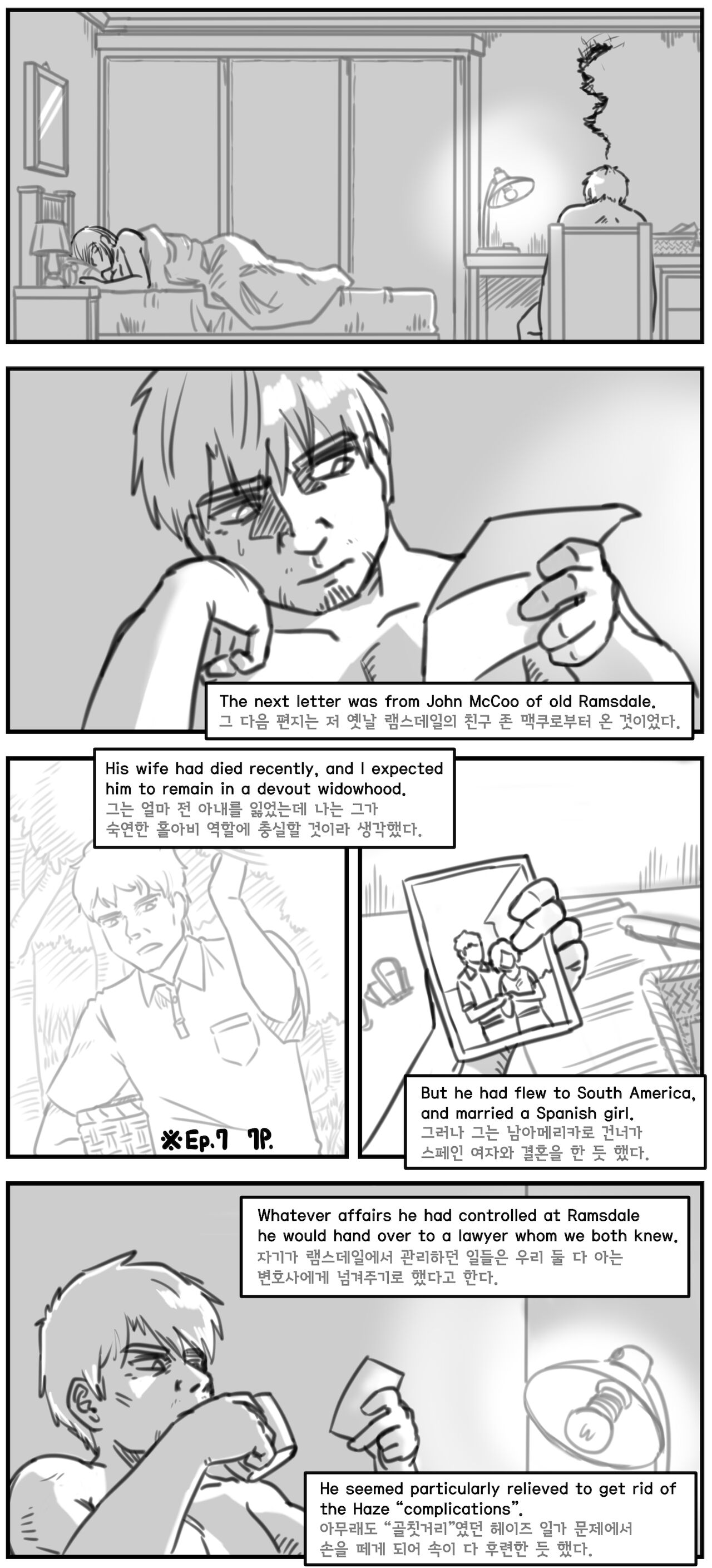 Lolita Comicalized #24 | 만화로 쉽게 읽는 롤리타 #24 page 12 full