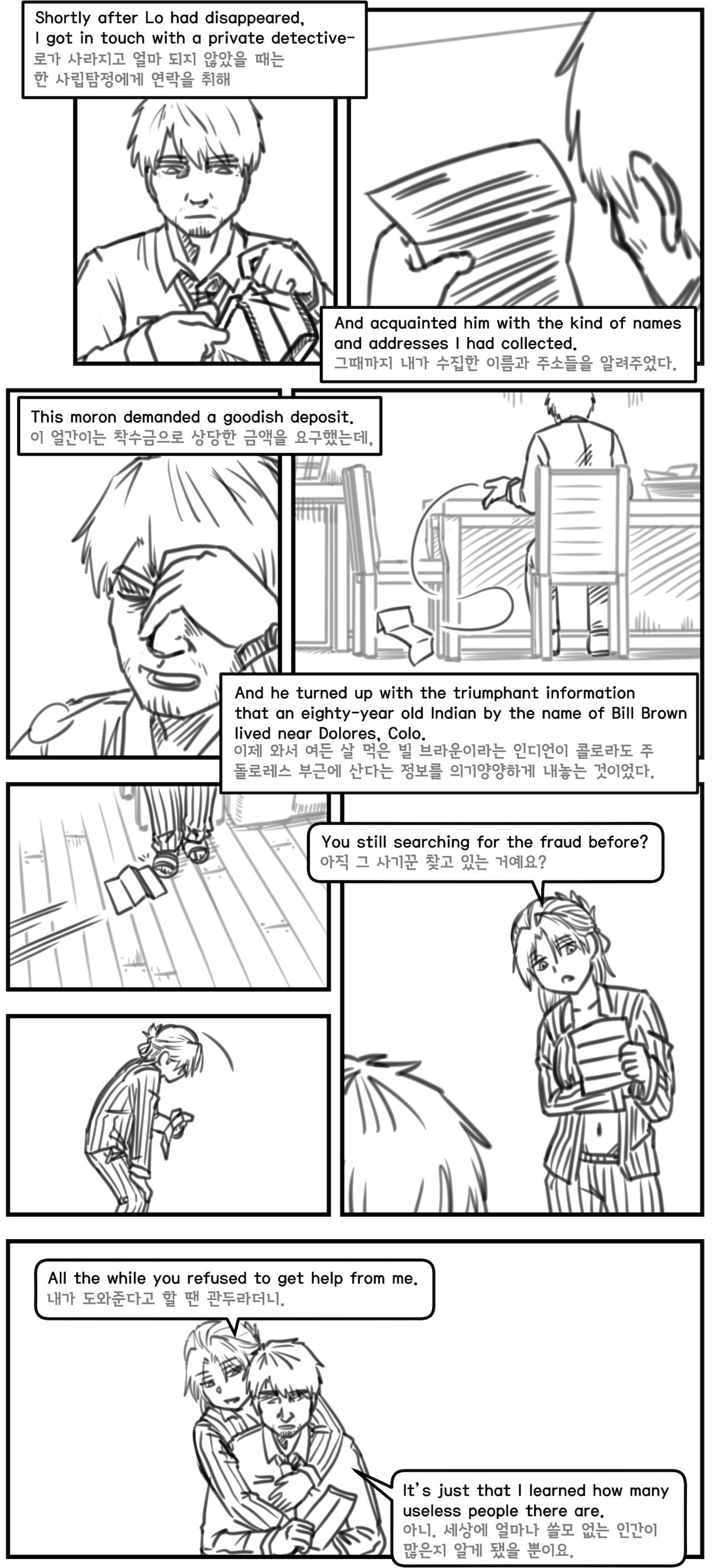 Lolita Comicalized #24 | 만화로 쉽게 읽는 롤리타 #24 page 7 full