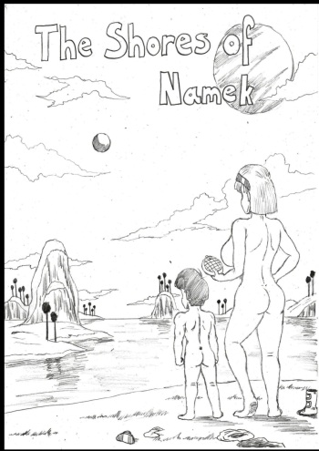 [TheWriteFiction] The Shores of Namek (Dragon Ball Z) cover
