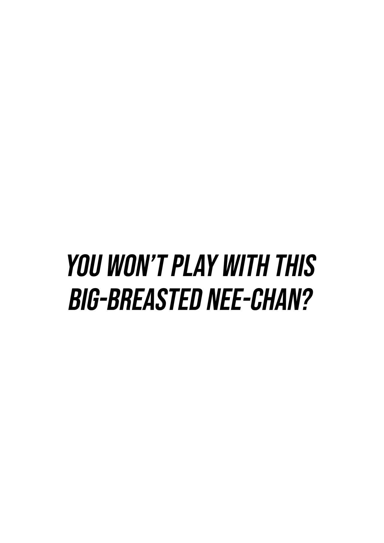 Kyounyuu Nee-chan to Asobanai no? | You Won't Play With This Big-Breasted Nee-chan? page 3 full