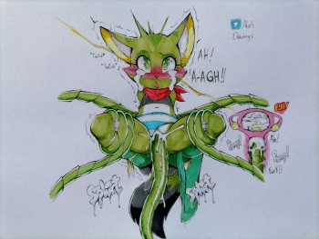 [Abesdrawings]Tentacle fun cover