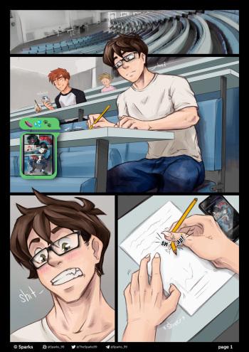 (Sparks_99) REAL WEREHYENA IN MY CLASS?? cover