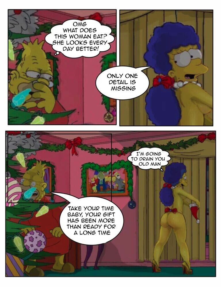 Sexy Christmas 1 Simpsons Comics  - 5.1 - english page 6 full