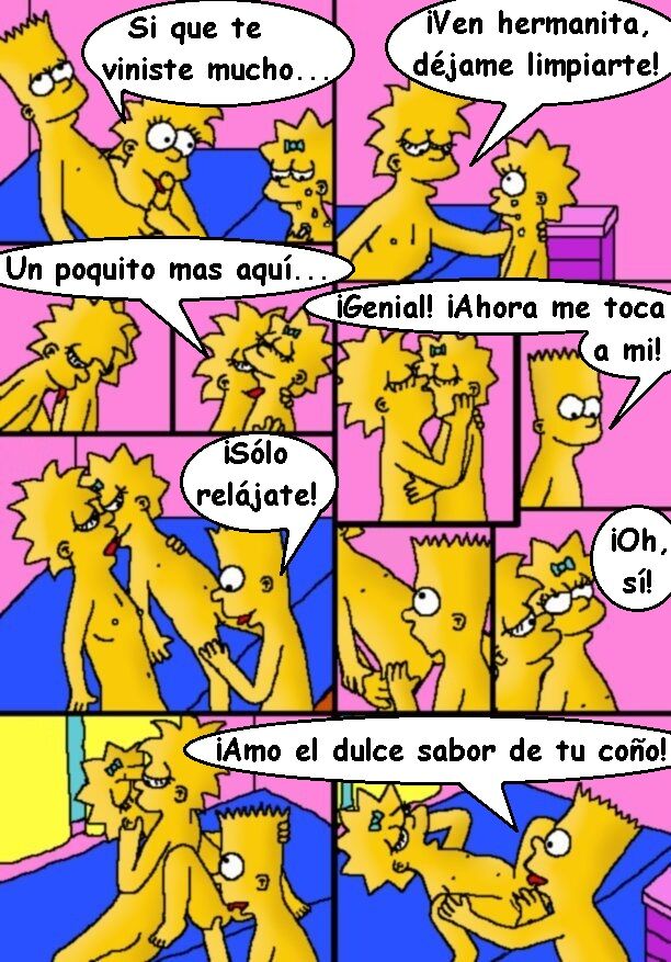 Simpsons xxx - Lección de hermanos page 7 full