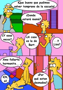 Simpsons xxx - Lección de hermanos