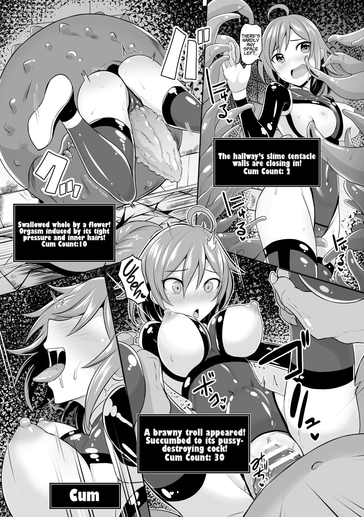 2D Comic Magazine Mesu Ochi! TS Ero Trap Dungeon Vol. 2 page 12 full