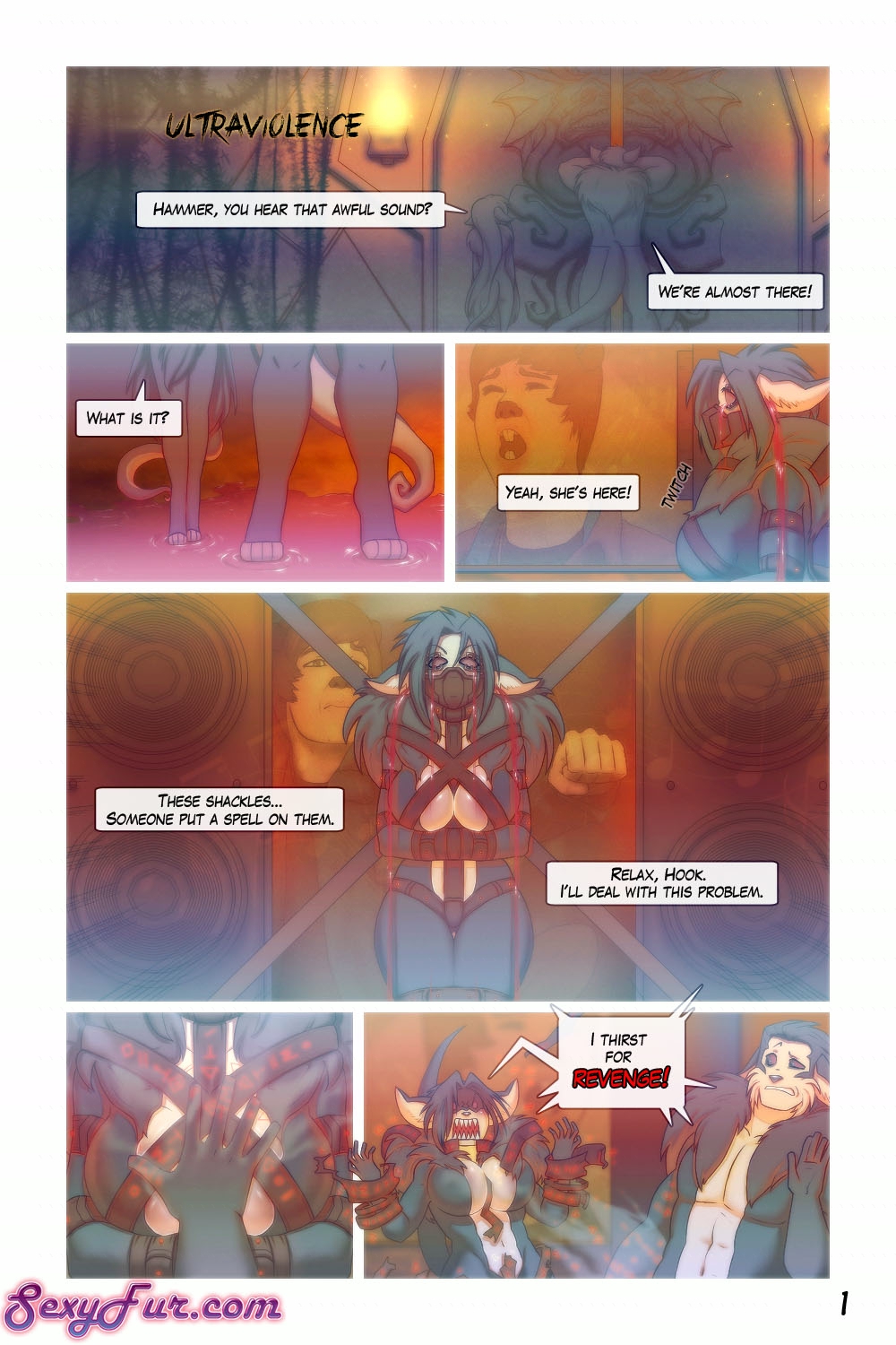 Ultraviolence 1-3 ongoing page 1 full