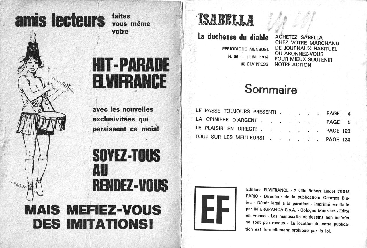 Isabella 056 - La crinière d'argent page 2 full