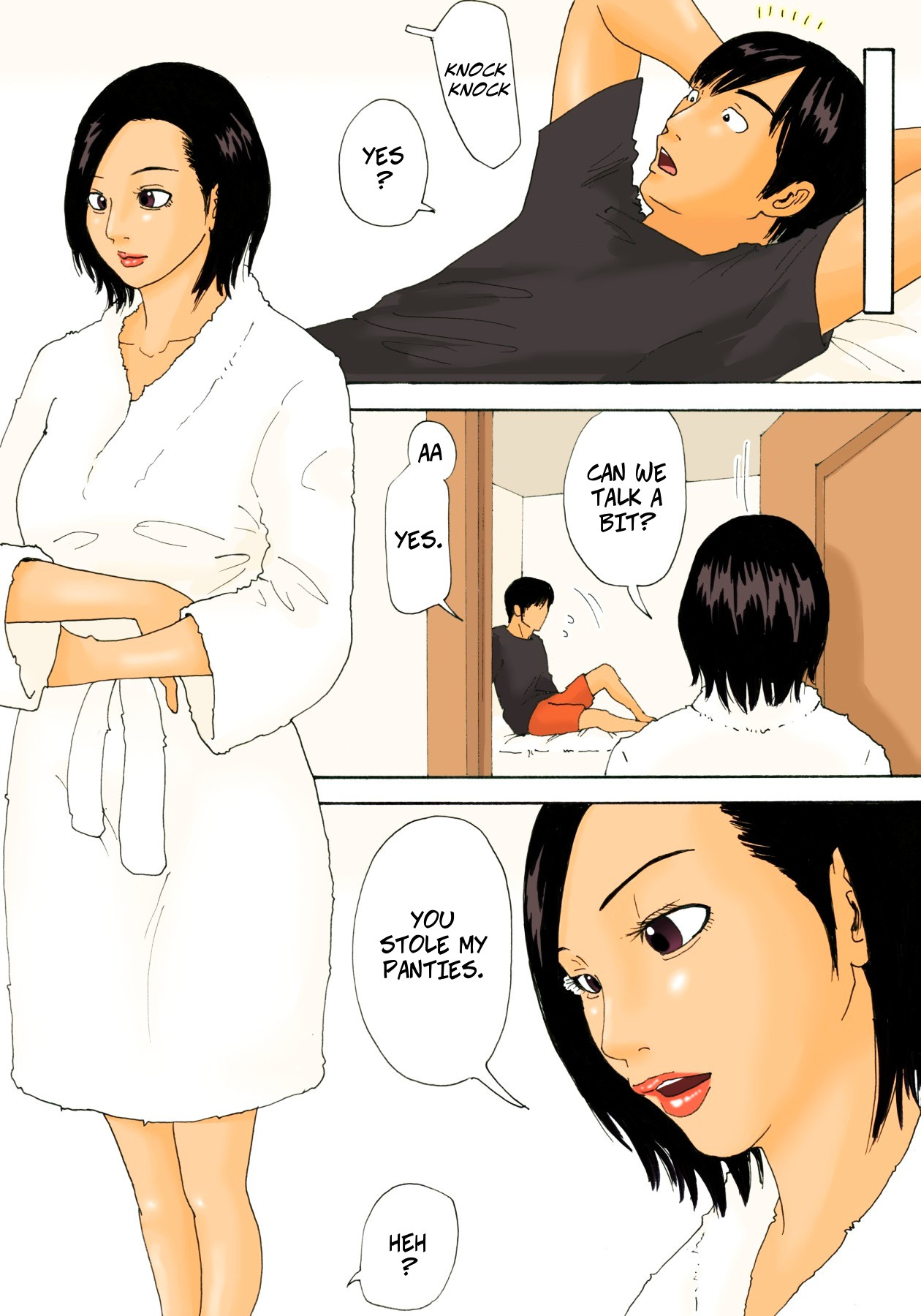 Kanchigai Tsuma ga Nureginu Oi ni Semattara Soku Gattai - If a Horny Wife Approaches Her Nephew She'll Get Fucked Immediatly page 11 full