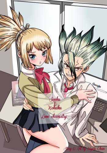 [ Hiyori chan)]Senku x Kohaku love chemistry(dr stone ) cover
