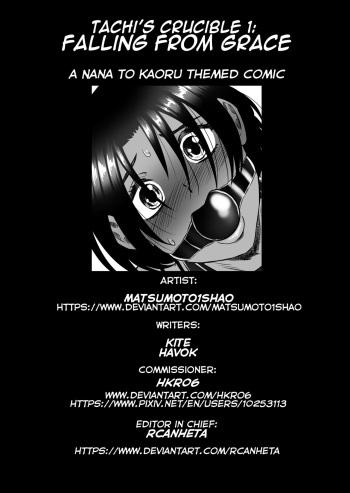 Tachi's Crucible 1 [Hk Comm] cover