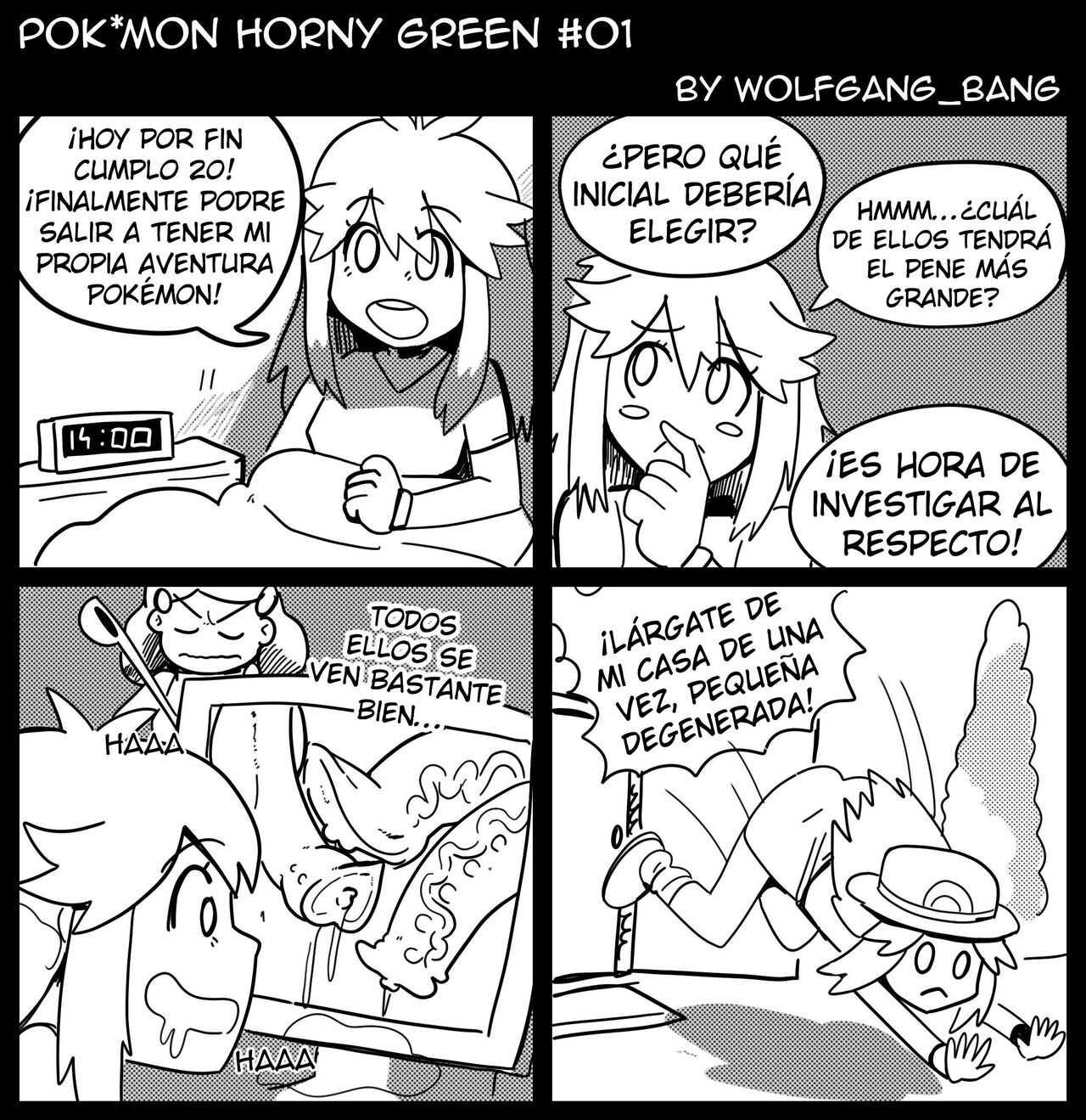 Pokémon Horny Green page 1 full