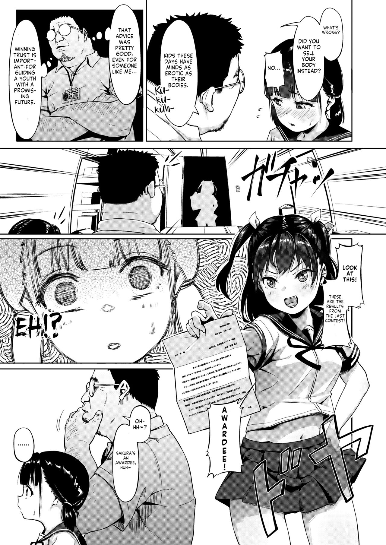 Joshi Shashin-bu to Oji-san Shidouin ~Kuimono ni Sareta Akogare~ page 11 full