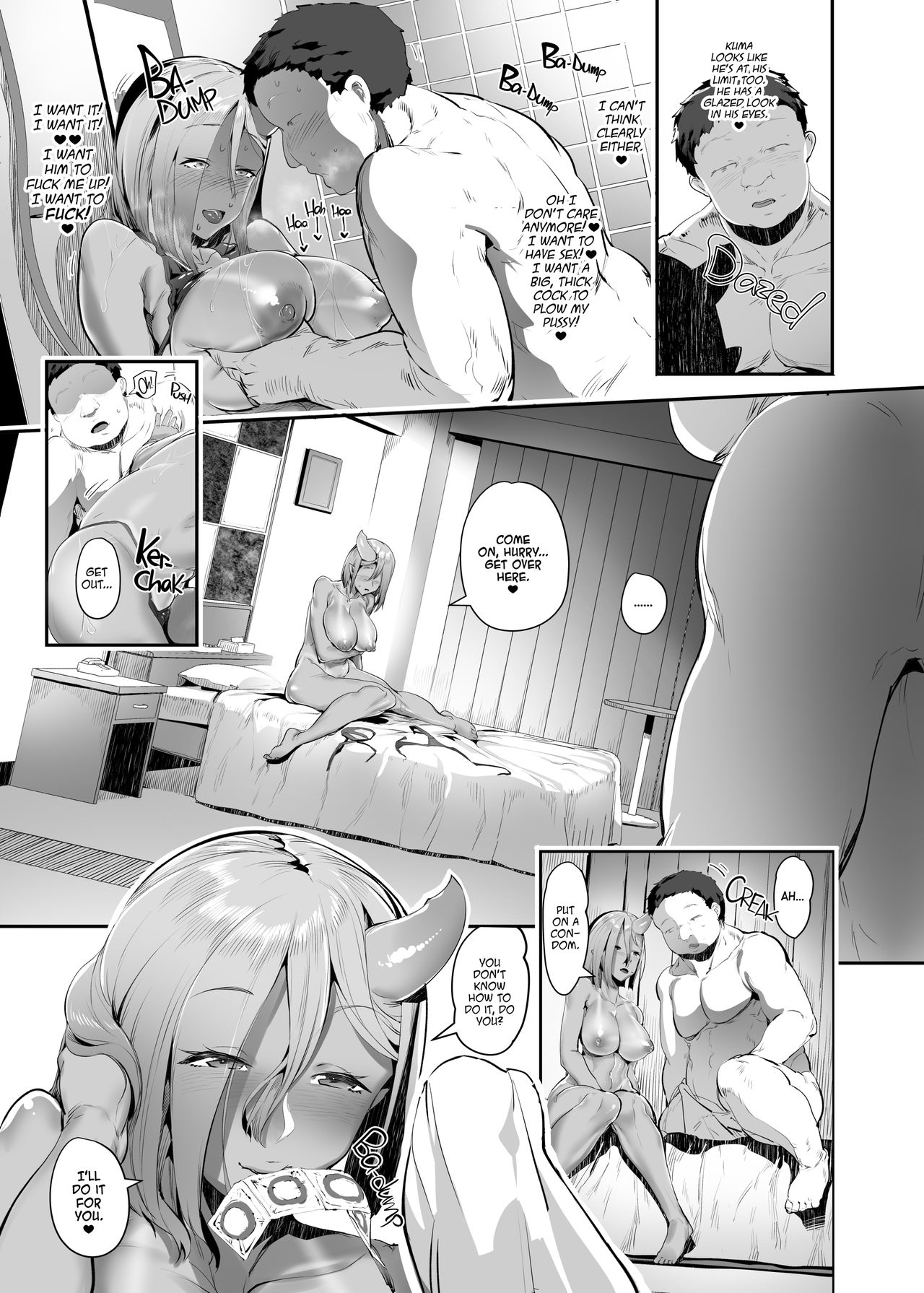 Milked By an Oni Gal page 11 full