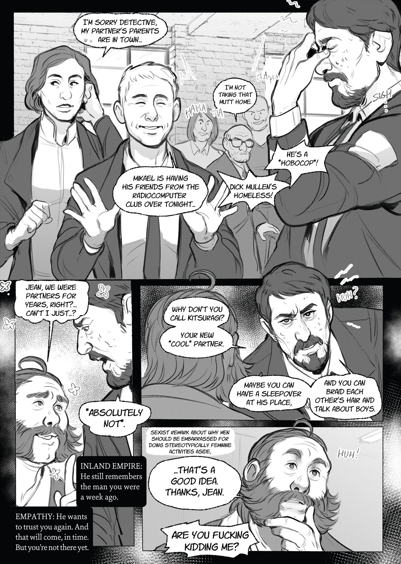 Disco Elysium fanbook - An Open Secret page 11 full