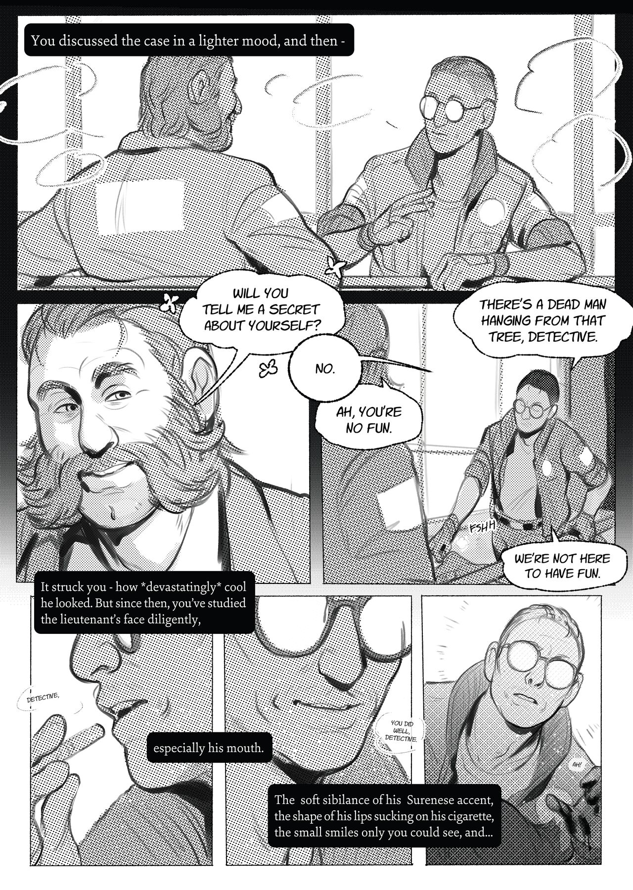 Disco Elysium fanbook - An Open Secret page 9 full