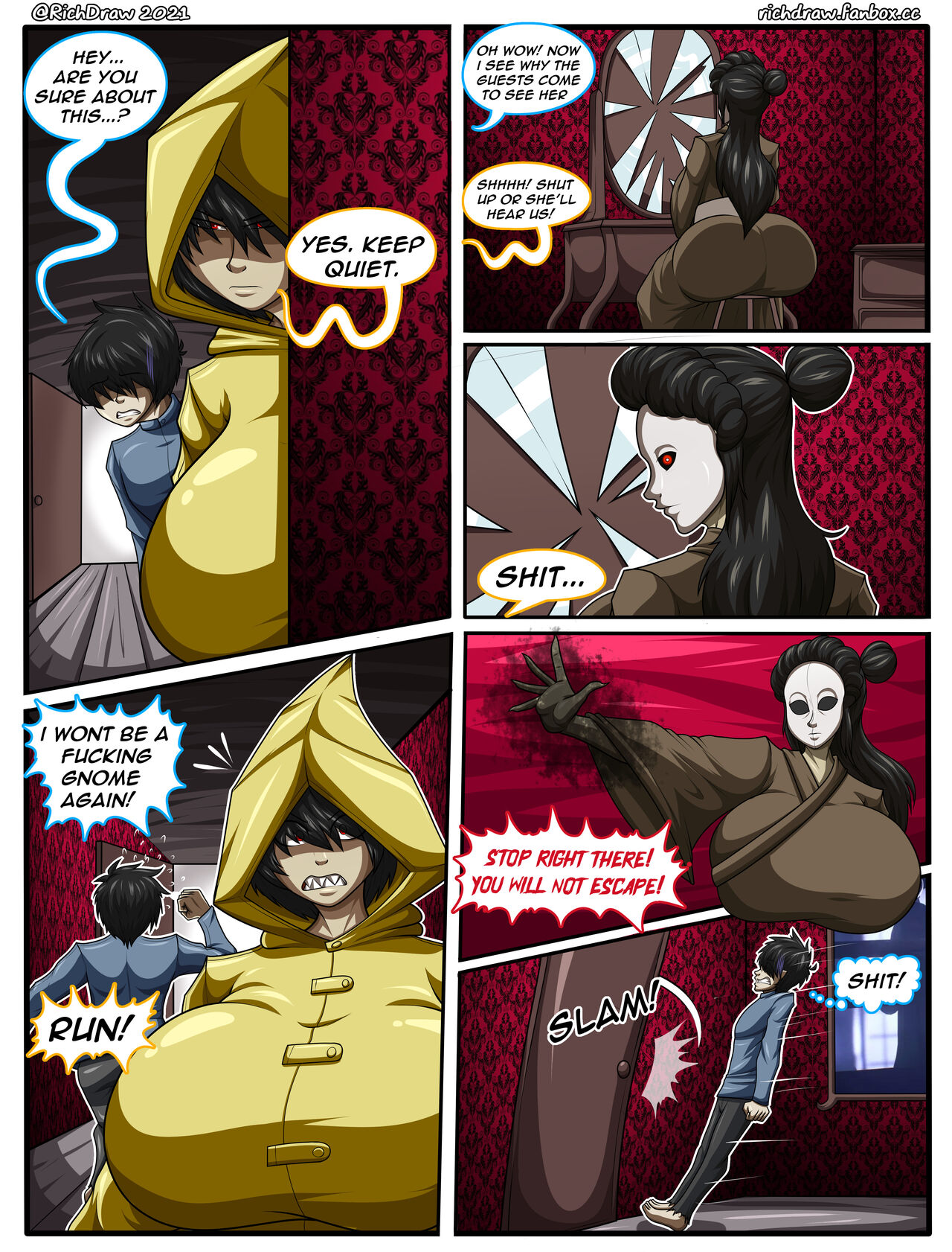 My Lewd Little Nightmares: Volume 3 page 1 full