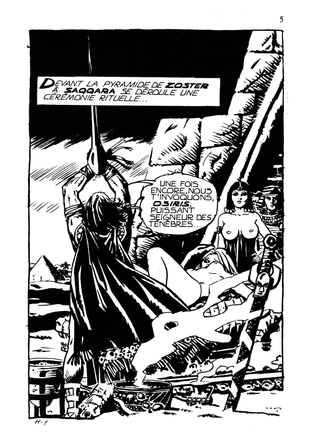 Série Rouge 008 - Au nom d'Osiris page 5 full