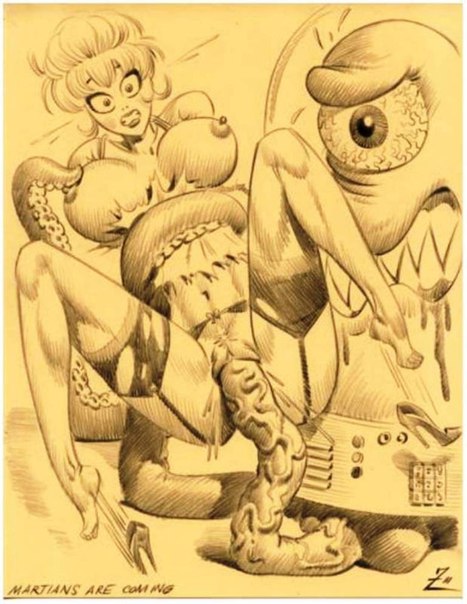Julius Zimmerman - Monsters, Aliens, Robots, and Tentacles page 12 full
