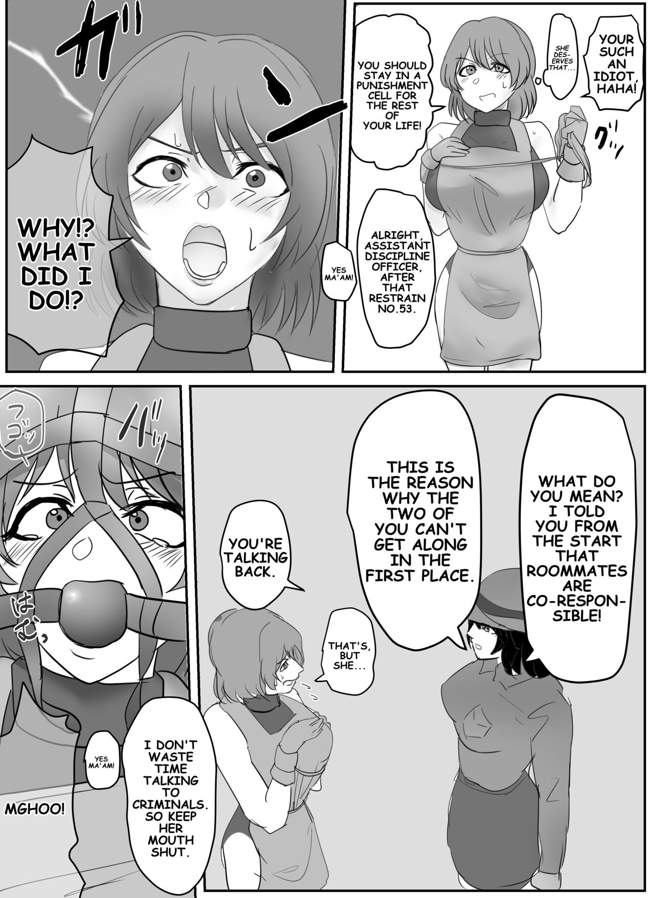 A young lady being arrested 9 page 10 full